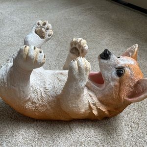 Fun corgi wine holder!